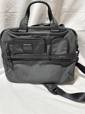 TUMI Alpha II 2 EXPANDABLE NYLON ORGANIZER LAPTOP COMPUTER BRIEFCASE - Image 1 of 4