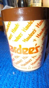 Hardees Mug Cup D handle plastic DATE 1983 Hardee's Made in USA Vintage Hardee's - Picture 1 of 7