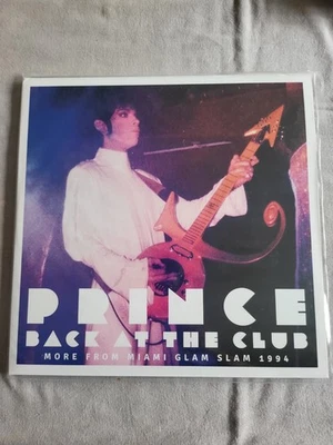 PRINCE : BACK AT THE CLUB - 2 LP BLACK EDITION - Photo 1/3