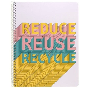 Wide Ruled Composition Notebook Planet Awareness Reduce Reuse Recycle - Top Flig - Picture 1 of 1