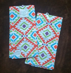 LLama Dual Purpose Kitchen Towel SET Kay Dee Lovely Llama Geometric Pattern NWT - Picture 1 of 1