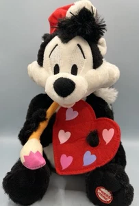 Hallmark Pepe Le Pew Plüsch Valentine’s The Artiste Looney Tunes 10 Zoll funktioniert! - Bild 1 von 12
