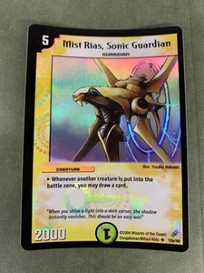 Duel Masters TCG Mist Rias, Sonic Guardian 10a/46 Promo Holo Raro Shadowclash - Foto 1 di 2