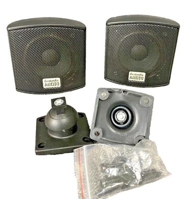 Par de Altavoces Compactos Montables Acoustic Audio AA321 8Ω 200W Pico + Montajes y Scr Foto 1 de 4