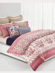 NEU Ralph Lauren Isla Floral 3-teiliges King/Groß Bettdecke Kissenbezüge Set Botanisch 420 $ - Bild 1 von 5