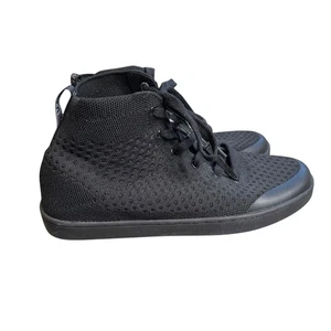 Suavs Schuhe Herren 8 The Legacy Hoch Schwarz Strick Turnschuhe Sportlich - Bild 1 von 9