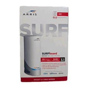 ARRIS S33 2.5 Gbps Ethernet Port - White - Picture 1 of 13