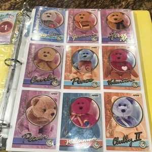Ty Beanie Babies Official Collector's Album Cards Album “B” - Picture 1 of 12