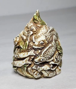 Vintage Harmony Kingdom Cluster of Fish Figur Schmuck Sammlerstücke  - Bild 1 von 6