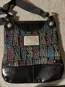 Vintage 90s Akademiks Akdmks Spelling B Handbag Purse 1990s Bag Tote - Picture 1 of 11