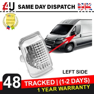 CITROEN RELAY DISPATCH PEUGEOT BOXER FIAT DUCATO WING MIRROR INDICATOR LENS LEFT - Picture 1 of 10