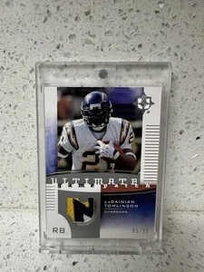 2007 Ultimate Collection - Ultimate Game Patch LaDainian Tomlinson #UGP-LT2 /99 - Foto 1 di 1
