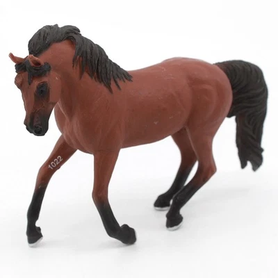 Figura Animal Caballo yegua Morgan Marrón 5" - Safari 2005 Foto 1 de 4