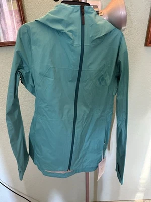 Black Diamond Stormline Stretch Rain Shell para mujer talla XS Foto 1 de 3