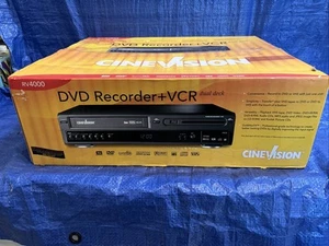 CineVision RV4000 DVD Recorder + VCR Player, 4 Head Stereo Hi Fi - Picture 1 of 16
