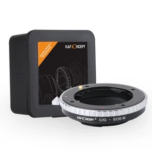 K&F Concept C/G-EOS M Contax G Lenses to Canon EOS M Camera Lens Mount Adapter - Picture 1 of 13