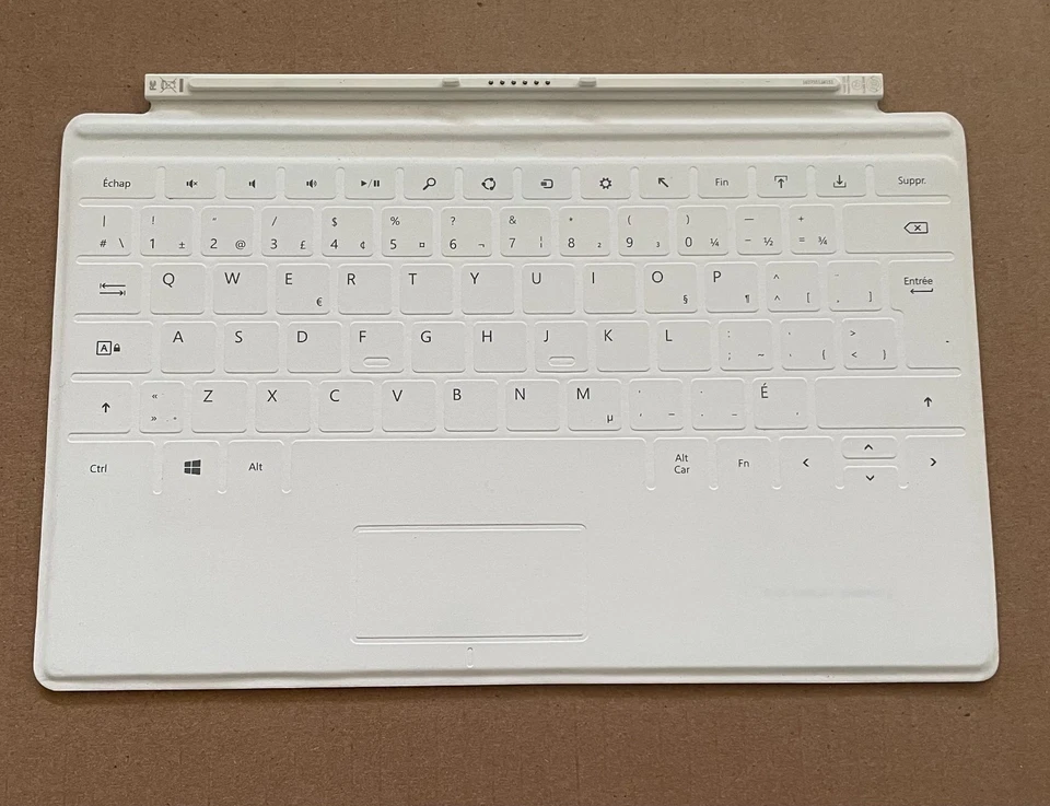 Microsoft Surface Touch Cover Keyboard - Model 1515 - White**Very Good* - Image 1 of 1