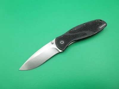 Navaja de bolsillo plegable asistida Kershaw Blur 1670S30V Ken Onion borde liso EE. UU. Foto 1 de 4