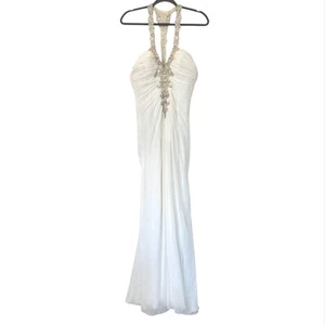 Maggie Sottero Discontinued Reese Wedding Dress 10 White (Altered Fits Small) - Picture 1 of 6