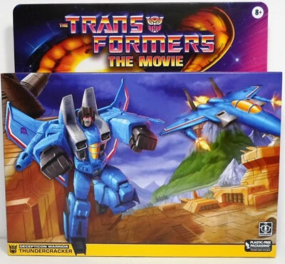 HASBRO 2023 THE TRANSFORMERS MOVIE G1 RETRO THUNDERCRACKER ACTION FIGURE MISB - Image 1 of 4