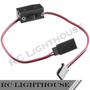 Prewired switch Micro Slide On/Off JR male plug to JR female Servo plugs Inline - Picture 1 of 4