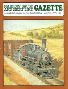 Gaceta de calibre estrecho enero 1997 tren de trabajo instalaciones de motor Chama litera herrero - Imagen 1 de 13