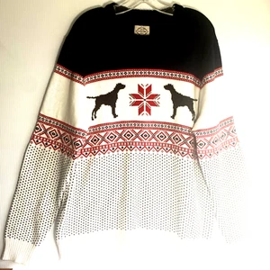 St Johns Bay Herren Pullover Gr. L Fair Isle Baumwolle Strickpullover Neu mit Etikett - Bild 1 von 9