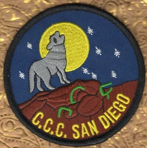 👀😍😜👌 Civilian Conservation Corps San Diego California Chapter 3-1/4" - Picture 1 of 2