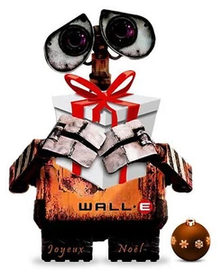 Christmas Walle Iron On Transfer For T-Shirt & Other Light Color Fabrics #2 - Picture 1 of 4