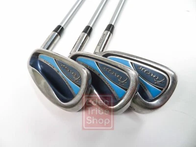 Conjunto de ferro quadrado dois finesse PW, SW e 8 ferro sob corte sola larga destro - Imagem 1 de 4