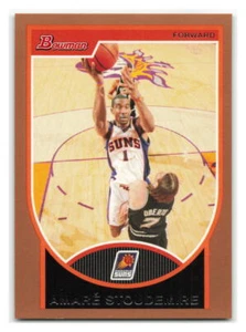Amare Stoudemire 2007-08 Bowman Bronze SN #/399 #100-SUNS - Picture 1 of 2