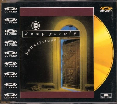DEEP PURPLE - BAD ATTITUDE - CD VIDEO SINGLE / 4 TRACKS + VIDEO - Bild 1 von 2