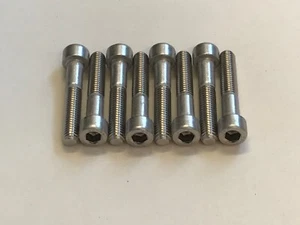 A4 Stainless Nissin Caliper Bolts for Bandit GSF1200 MK1 1996-2000 - Picture 1 of 1