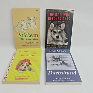 Lot of 4 Dog Stories Softcover Books The Dog Who Rescues Cats & 3 more - Imagen 1 de 19