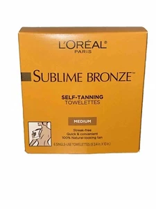 L'Oreal Paris Sublime Bronze Self-Tanning Towelettes, 6 Ct - Picture 1 of 9