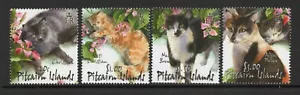 Pitcairn Islands 2002 Cats set SG 618-621 Mnh. - Picture 1 of 1