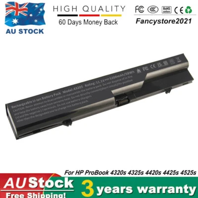 Laptop Battery for HP ProBook 4320 4321 4320t 4320s 4326 4325s 4321s 587706-751 - image 1 of 4