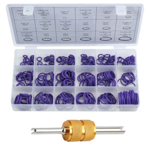 270pcs Assortment Kit Car HNBR A/C System Air Conditioning O Ring Seals Set Tool - Picture 1 of 11
