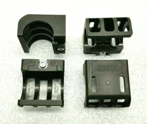 SICK Brand Bracket Set - Black 4 piece Plastic Set - Clamp Screw - Picture 1 of 4