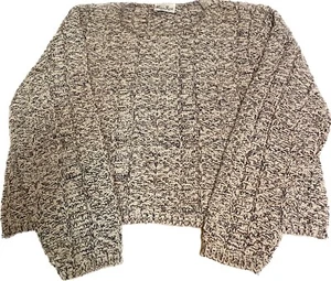 Vintage Reba Rose 100% Cotton Knitted Sweater Women’s Medium Made In USA - Picture 1 of 12