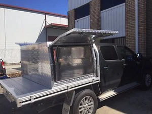 Mazda BT50 Part Tray Aluminium Canopy - 1200mm Long x 1770mm wide x 860mm high - Picture 1 of 3