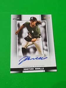 Jonathan Ramallo 2019 Foglia Gioco Perfetto NS Nero Auto 40/50 - Foto 1 di 5