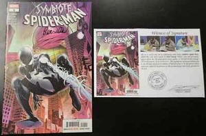 Symbiote Spider-Man (2019) #1 SIGNED Peter David Notarized Witness of Signature - Picture 1 of 6