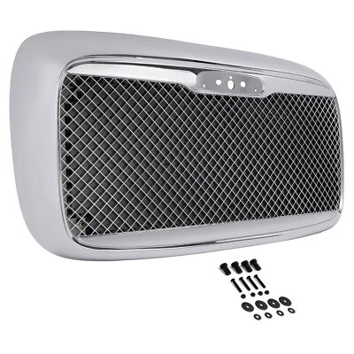 Parrilla de parachoques delantero cromada para Freightliner Columbia 2000-2012 Foto 1 de 4