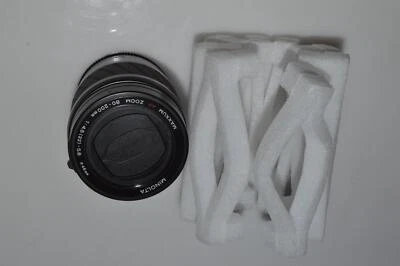 MINOLTA MAXXUM AF ZOOM 80-200MM 1:45(22) -5.6 46MM LENS WITH MANUAL (CYN37) - Image 1 of 4