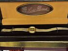 Lucien Piccard Ladies Watch Box Paperwork 17J Art Deco Giltron Top SS Back Works