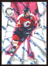1997-98 Pinnacle Totally Certified Platinum Red Promo Theoren Fleury #42 /3999