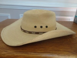 Men's Stray Cowboy Hat w/leather band - Picture 1 of 6