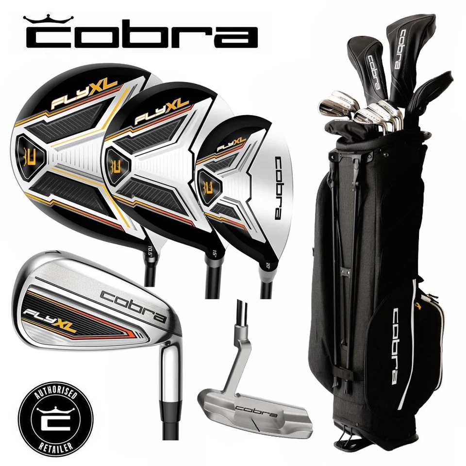 Cobra Fly XL 2 Golf Package Set Graphite/Steel Stand Bag - NEW! 2025 - Image 1 of 4