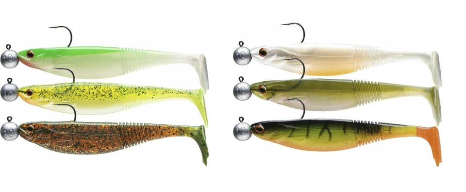 Daiwa Prorex Classic Shad Pre-Rigged Combo Zander Kit 2 verschiedene Farben - Bild 1 von 1